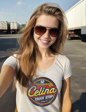 Load image into Gallery viewer, Celina 52 Truck Stop Ladies Cotton T-Shirt