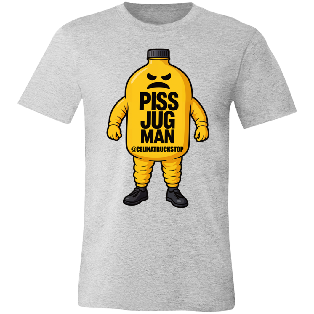 Piss Jugman Official T-Shirt | Celina 52 Truck Stop Mascot Merch
