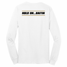 Load image into Gallery viewer, Jerry Petty Baitin Tyme Long Sleeve Shirt - Front &amp; Back design
